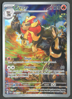 Pokemon TCG: Pyroar 200/193 Paldea Evolved Illustration Rare - Image 1