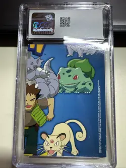James Pokemon Topps 1999 Series 1 TV10 First Print Original Vintage - Image 2