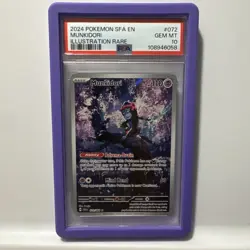 PSA 10 GEM MINT Munkidori SV Shrouded Fable Pokemon Illustration Rare 072/064 - Image 1