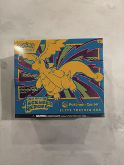 Pokemon TCG: Ascended Heroes Pokemon Center Elite Trainer Box ETB Lot of Two - Image 1