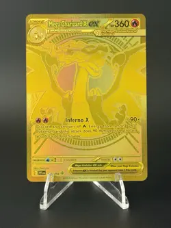 Pokemon TCG Mega Charizard EX 130/094 Hyper Rare English - Image 1