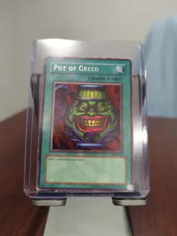 Yu-Gi-Oh Pot of Greed LOB-119 - Image 1