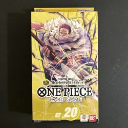 ONE PIECE TCG Charlotte Katakuri (Yellow) Starter Deck (ST-20) New W PRB01 Pack! - Image 1