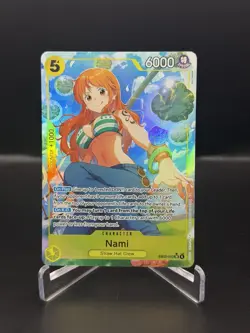 One Piece Nami SR Alternate Art EB03-053 English NM One Piece Heroines Edition - Image 1