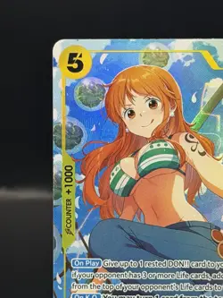 One Piece Nami SR Alternate Art EB03-053 English NM One Piece Heroines Edition - Image 3