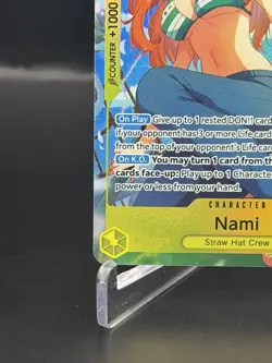 One Piece Nami SR Alternate Art EB03-053 English NM One Piece Heroines Edition - Image 5