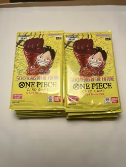 Op07 Sealed Booster Packs Lot Of 14 English One Piece 500 Years In The Future - Image 1