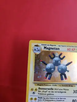 Pokemon Karte/card - Magneton 9/102 - Base Set Holo - Very Good - Image 2