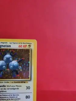 Pokemon Karte/card - Magneton 9/102 - Base Set Holo - Very Good - Image 3