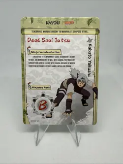 Naruto Kayou English Series 2 Card - Kabuto Yakushi - NRSA02-SSR-017L3 - Image 2