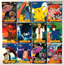 Topps Pokemon TV Animation Ed. 12 Card LOT Ekans/Arbok Holo Foil & Ash & Pikachu - Image 1