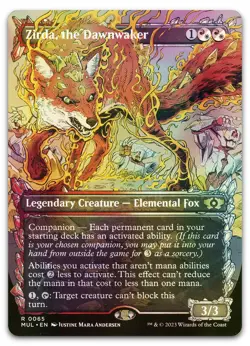 Zirda, the Dawnwaker #65 (Foil) (NM) March of the Machine MUL Magic MTG - Image 1