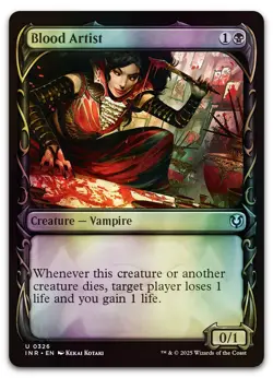 Blood Artist (Showcase) #326 (Foil) (NM) Innistrad Remastered INR Magic MTG - Image 1