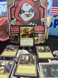 Phyrexia Triumph of the Hordes Magic the Gathering Plus 5 Vintage Forests LP Lot - Image 1