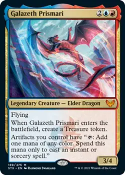 [1x] Galazeth Prismari - Foil Near Mint, English Strixhaven: School of Mages MTG - Image 1