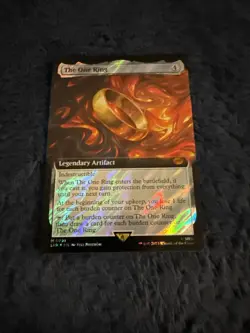 The One Ring Extended Art Surge Foil Universes Beyond the Lord of the Ri G2U - Image 1
