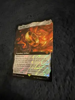 The One Ring Extended Art Surge Foil Universes Beyond the Lord of the Ri G2U - Image 2