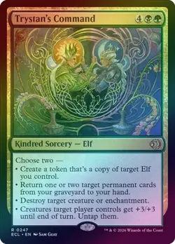 🔮Trystan's Command #247 - Foil - Lorwyn Eclipsed (ECL) - MTG - Image 1