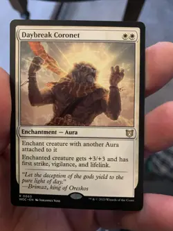 MTG Daybreak Coronet [Commander: Wilds of Eldraine] - Image 1