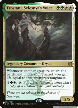 Trostani, Selesnya's Voice - 102/127 - The List Reprints - NM - Normal - Image 1