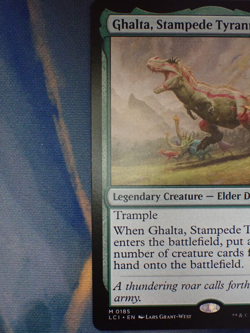 Ghalta, Stampede Tyrant The Lost Caverns of Ixalan Regular NM - Image 3