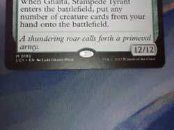 Ghalta, Stampede Tyrant The Lost Caverns of Ixalan Regular NM - Image 5