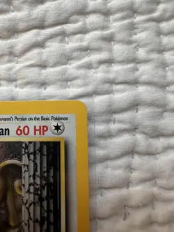 Pokemon TCG Giovanni's Persian 8/132 Gym Challenge Holo Rare 1st Edition NM / LP - Image 4