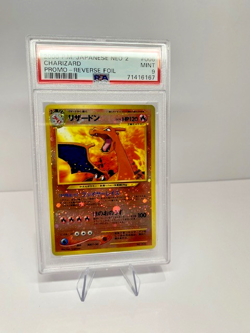 Charizard Pokemon 2000 Reverse Foil Neo 2 Promo Japanese #006 PSA 9 - Image 3