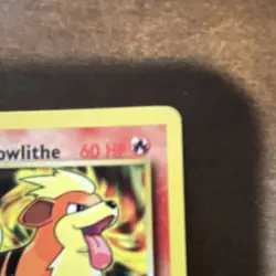 Pokemon TCG Blaine's Growlithe Gym Challenge 1st Edition Basic 60 HP 62/132 - Image 5