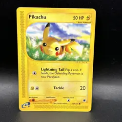 Pokemon Pikachu 124/165 Expedition Base Set Regular - Image 1
