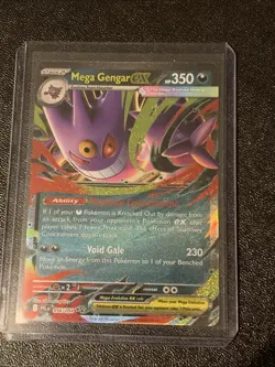Pokemon TCG Mega Evolution Phantasmal Flames Holo Mega Gengar Ex 056/094 - Image 1