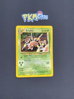 Pokemon TCG Ariados Neo Genesis 27/111 Regular LP. - Image 1