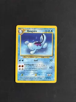 Pokemon TCG Quagsire Neo Genesis 45/111 Regular Unlimited Uncommon WOTC 1999 - Image 1
