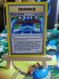 Focus Band 86/111 Rare Neo Genesis Pokemon LP - Image 1