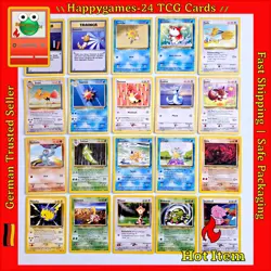 20x Pokemon Karten WOTC Sammlung gemischt div. Set TCG non Holo /E75 - Image 1