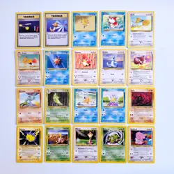20x Pokemon Karten WOTC Sammlung gemischt div. Set TCG non Holo /E75 - Image 2