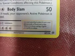 Pokemon TCG - Snorlax XY179 - XY Promo Black Star Promos - Ultra Rare Holo - Image 3