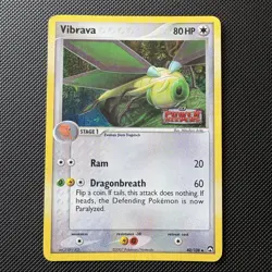 Pokemon Ex Power Keepers Vibrava Reverse Holo (40/108) MP - Image 1
