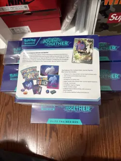 Pokemon TCG: Journey Together Elite Trainer Box ETB - In Hand - Image 4