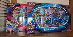Pokemon TCG: Greninja V-Union & Zacian V-Union Special Collection 820650809071 - Image 1