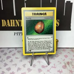 Pokemon Card - Berry Neo Genesis 1st Edition 99/111 Common - Image 2