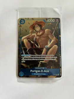 Portgas.D.Ace (Tin Pack Set Vol. 2) P-074 One Piece Promotion Card Foil Sealed - Image 1