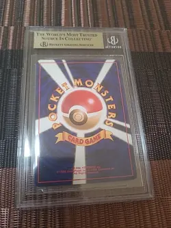 Meganium Holo Japanese Premium File Neo 1 Genesis 2000 Pokemon Card #154 bgs 9.5 - Image 4