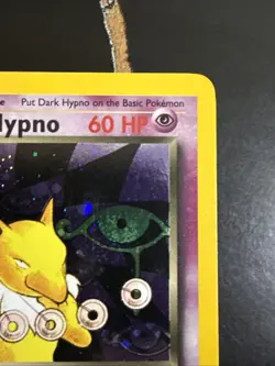 Pokemon Cards: Team Rocket 1st Edition Rare Holo: Dark Hypno 9/82 - Image 2