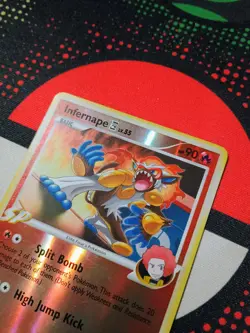 Infernape 43/111 Rising Rivals Reverse Holo Pokemon TCG Card -In1 - Image 2
