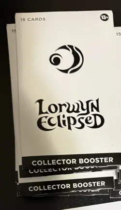 Magic The Gathering MTG Lorwyn Eclipsed Collector Booster Pack Lot 12 Sealed - Image 1