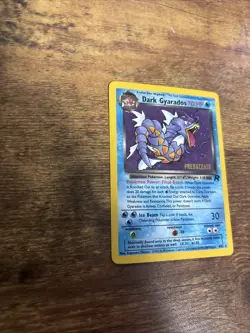 Pokemon TCG Dark Gyarados Promo Card Pre-Release 8/82 Holo - Image 2