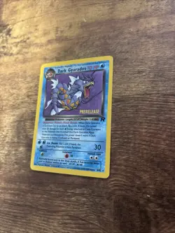 Pokemon TCG Dark Gyarados Promo Card Pre-Release 8/82 Holo - Image 3
