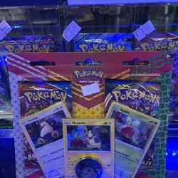 Pokemon TCG: Snorlax, Morpeko & Applin Cards with 2 Booster Packs & Coin 820650809842 - Image 2