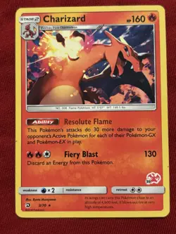 Charizard - 3/70 - Stamp - Battle Academy *NM* Near Mint TCG POKEMON - Image 1